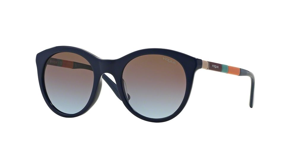 Vogue VO2971SF Progressive Prescription Sunglasses VO2971SF-182748-50 - Lens Diameter 50 mm, Frame Color Dark Blue