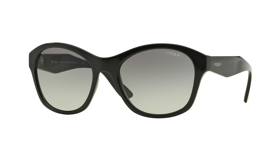 Vogue VO2991S Single Vision Prescription Sunglasses VO2991S-W44-11-56 - Lens Diameter 56 mm, Frame Color Black