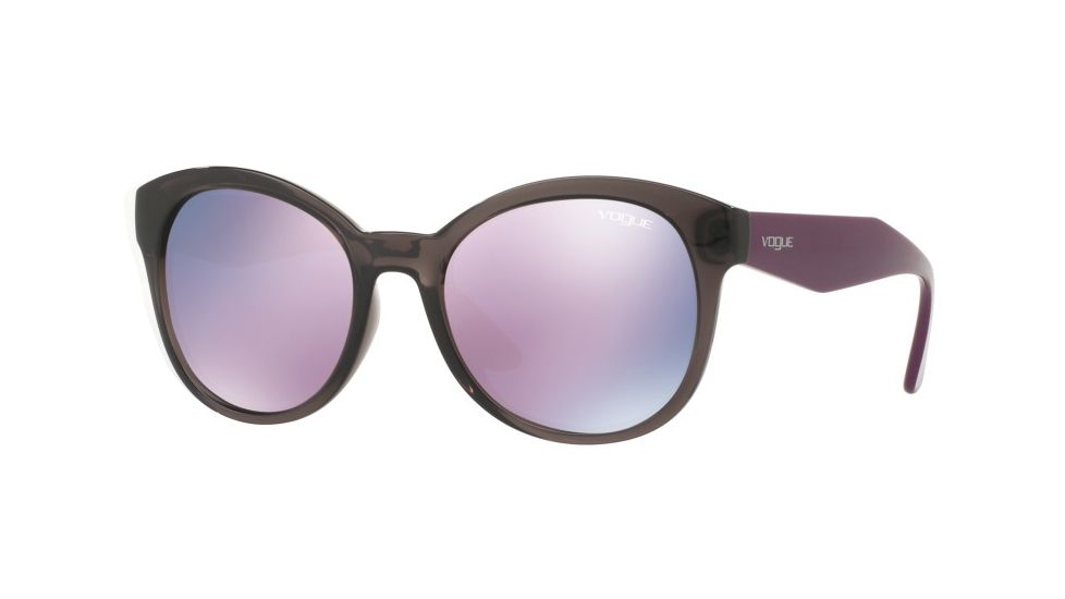 Vogue VO2992S Single Vision Prescription Sunglasses VO2992S-19055R-53 - Lens Diameter 53 mm, Frame Color Opal Grey