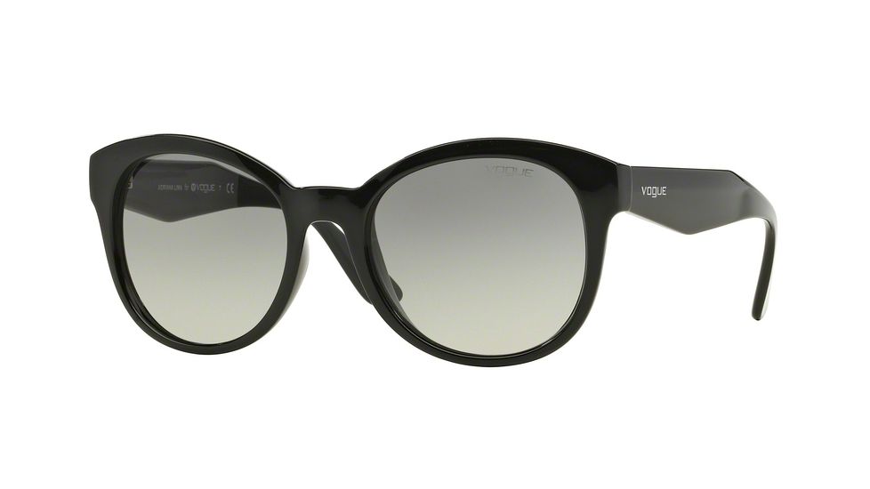 Vogue VO2992S Single Vision Prescription Sunglasses VO2992S-W44-11-53 - Lens Diameter 53 mm, Frame Color Black