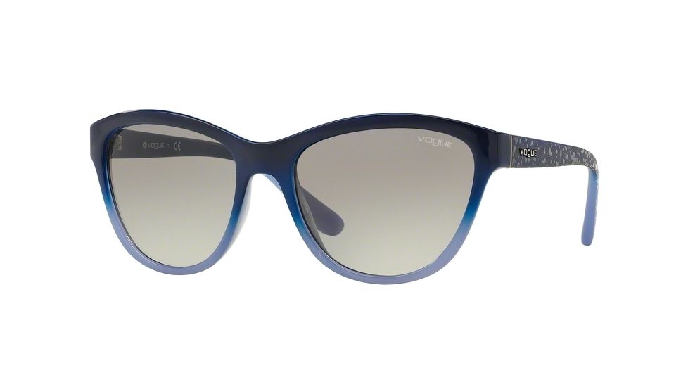 Vogue VO2993S Bifocal Prescription Sunglasses VO2993S-234611-57 - Lens Diameter 57 mm, Frame Color Top Blue Grad Opal Azure