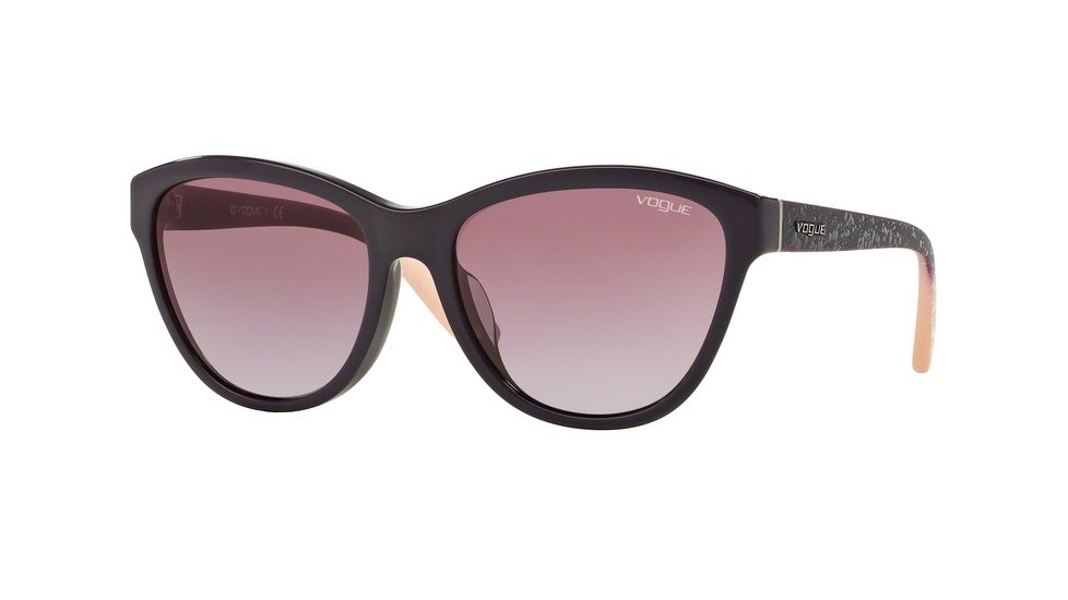 Vogue VO2993SF Sunglasses 23578H-57 - Violet Frame, Violet Gradient Lenses
