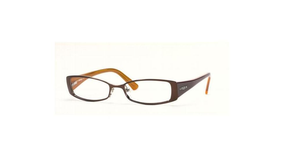 Vogue VO3540 Progressive Eyeglasses - Light Brown Frame w/ 51 mm Diameter Lenses, 775-5116