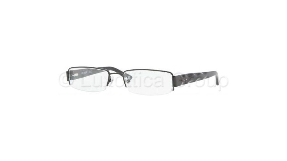 Vogue VO3758 Single Vision Prescription Eyewear 352-5117 - Black 