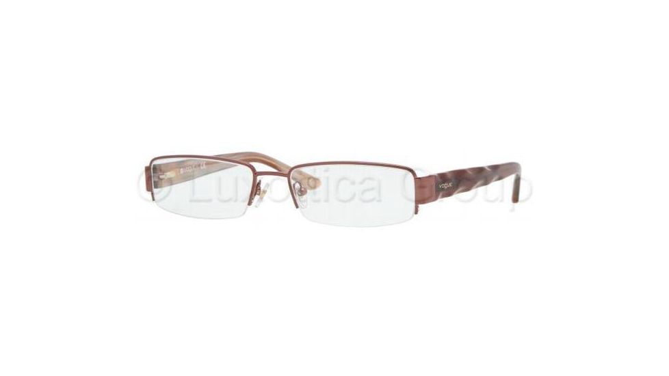 Vogue VO3758 Single Vision Prescription Eyewear 811-5117 - Brown 