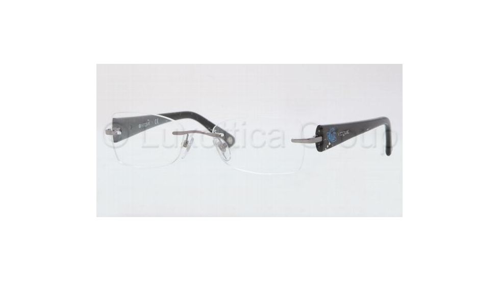 Vogue VO3768B Progressive Prescription Eyeglasses 548-5017 - Gunmetal 