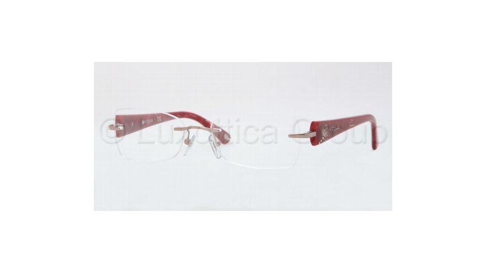 Vogue VO3768B Progressive Prescription Eyeglasses 756-5017 - Light Pink 