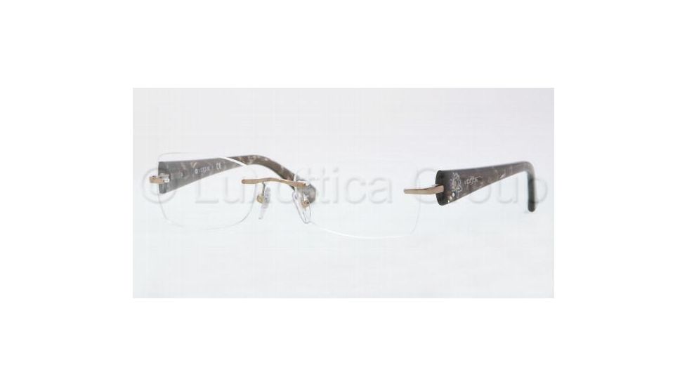 Vogue VO3768B Progressive Prescription Eyeglasses 848-5017 - Pale Gold 