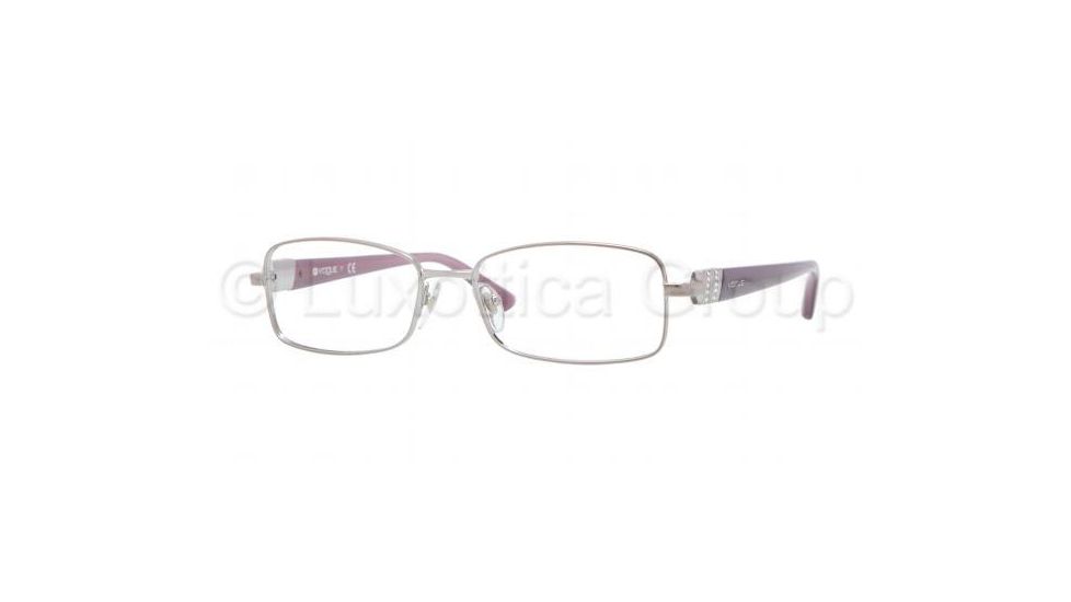 Vogue VO3822B Single Vision Prescription Eyeglasses 548-5216 - Gunmetal Frame