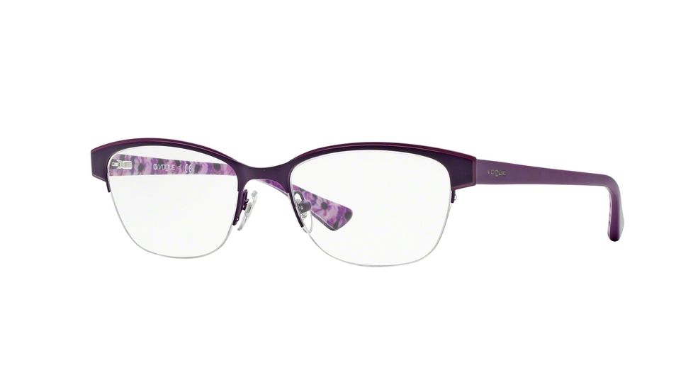 Vogue VO3917 Eyeglass Frames 897S-50 - Matte Violet/violet Frame