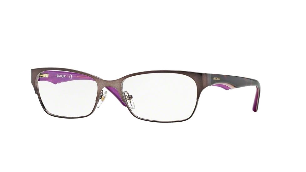 Vogue VO3918 Eyeglass Frames 934-54 - Brushed Brown Frame