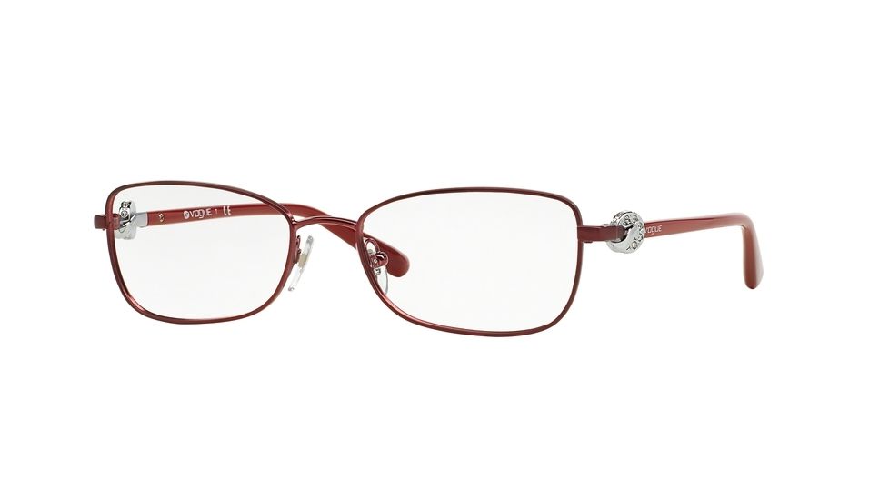 Vogue VO3945B Bifocal Prescription Eyeglasses 717S-53 - Matte Burgundy Frame
