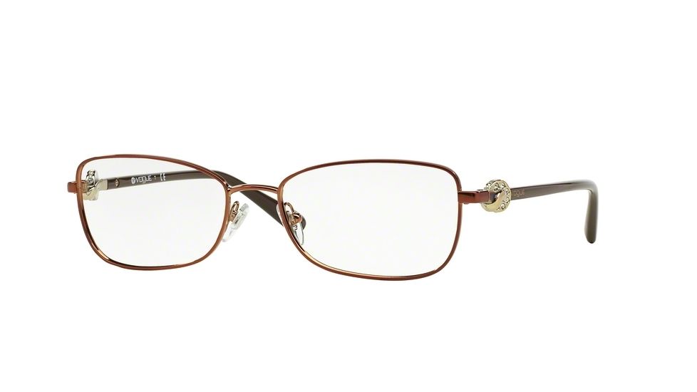 Vogue VO3945B Bifocal Prescription Eyeglasses 811-53 - Dark Brown Frame