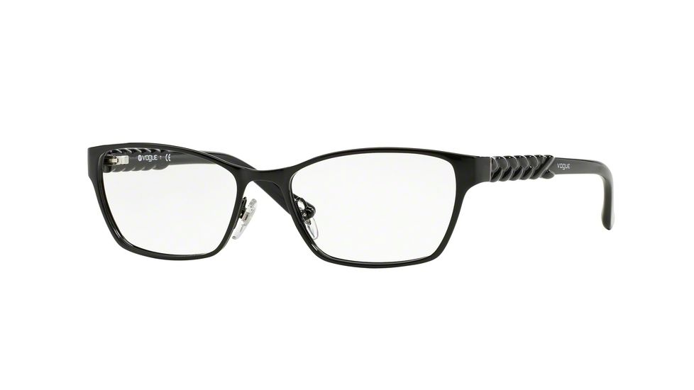 Vogue VO3947 Bifocal Prescription Eyeglasses 352-52 - Black Frame