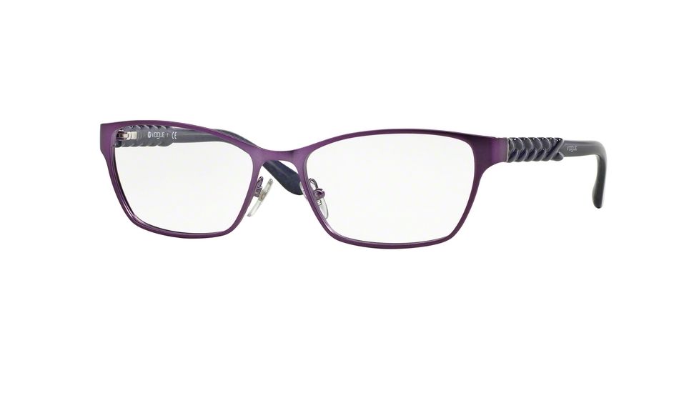 Vogue VO3947 Bifocal Prescription Eyeglasses 976S-52 - Matte Brushed Violet Frame