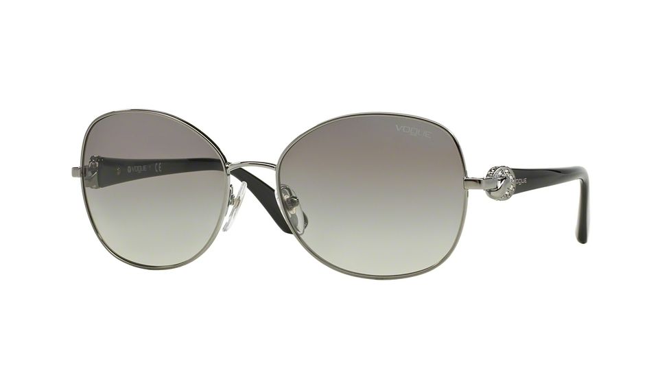 Vogue VO3948SB Bifocal Prescription Sunglasses VO3948SB-548-11-58 - Lens Diameter 58 mm, Frame Color Gunmetal