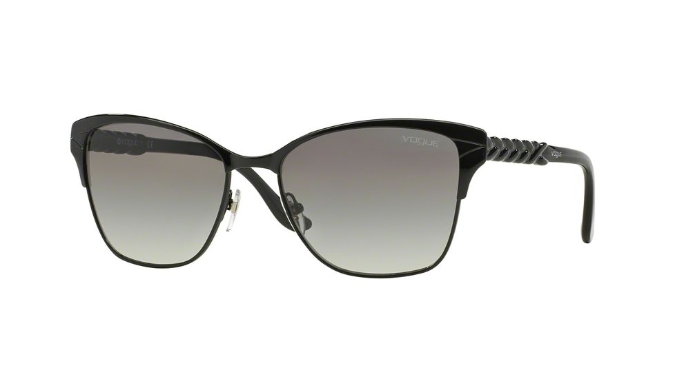 Vogue VO3949S Progressive Prescription Sunglasses VO3949S-352-11-57 - Lens Diameter 57 mm, Frame Color Black
