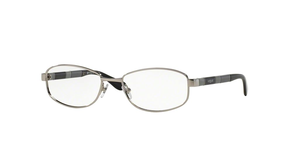 Vogue VO3976 Progressive Prescription Eyeglasses 323-52 - Silver Frame