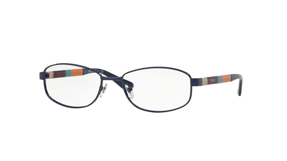 Vogue VO3976 Progressive Prescription Eyeglasses 982-52 - Blue Frame