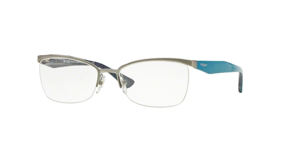 Vogue VO3981 Eyeglass Frames 548-52 - Brushed Gunmetal Frame