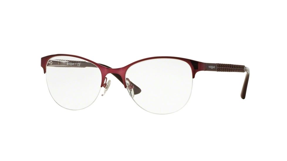 Vogue VO3998 Bifocal Prescription Eyeglasses 5002-50 - Dark Bordeaux Frame