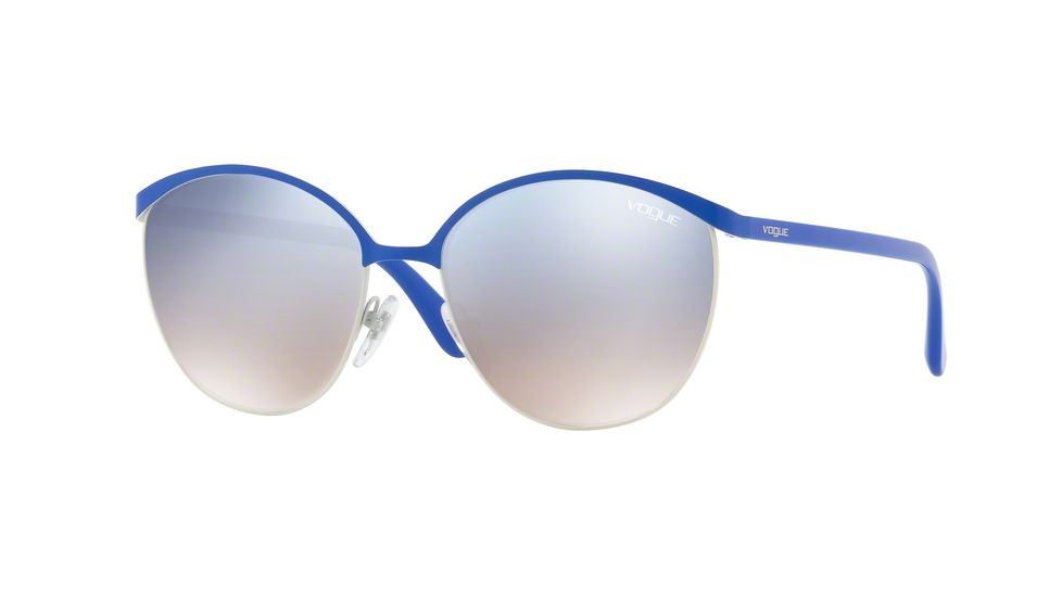 Vogue VO4010S Single Vision Prescription Sunglasses VO4010S-50547B-57 - Lens Diameter 57 mm, Frame Color Pastel Blue