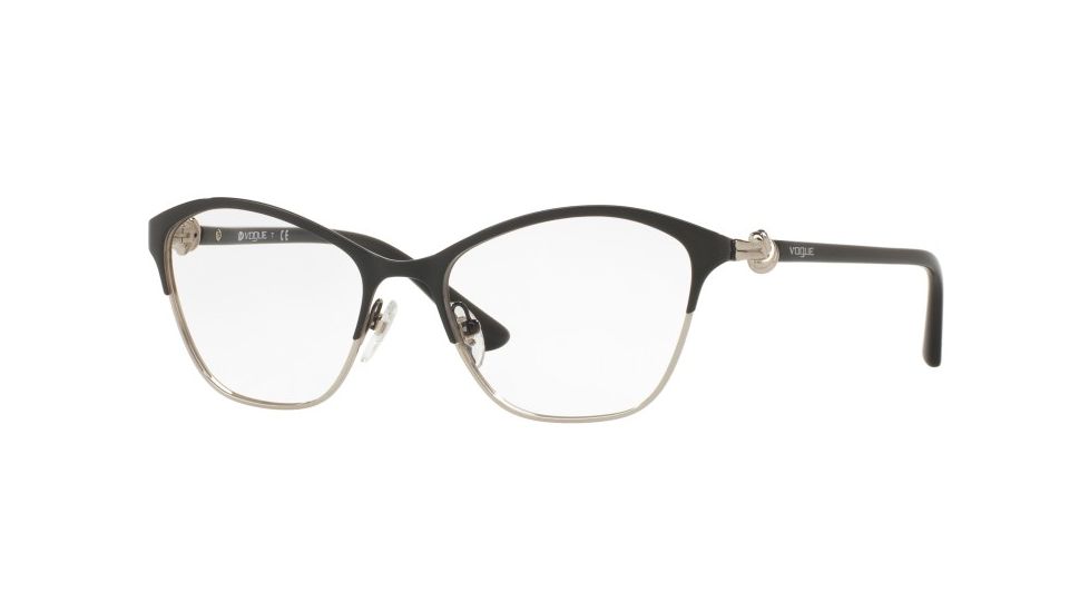 Vogue VO4013 Eyeglass Frames 352-51 - Black/Silver Frame
