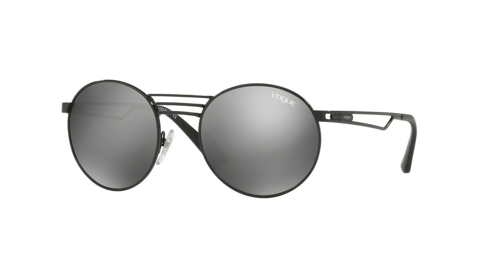 Vogue VO4044S Single Vision Prescription Sunglasses VO4044S-352-6G-52 - Lens Diameter 52 mm, Frame Color Black