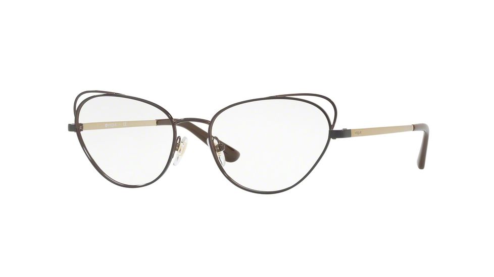 Vogue VO4056 Bifocal Prescription Eyeglasses 997-54 - Brown Frame