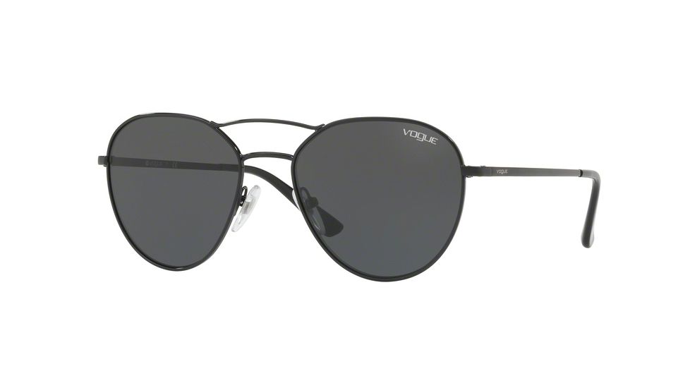 Vogue VO4060S Single Vision Prescription Sunglasses VO4060S-352-87-54 - Lens Diameter 54 mm, Frame Color Black