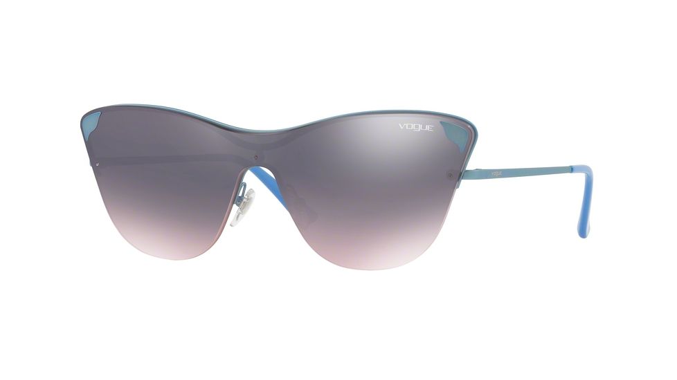 Vogue VO4079S Single Vision Prescription Sunglasses VO4079S-5077H9-39 - Lens Diameter 139 mm, Lens Diameter 39 mm, Frame Color Matte Azure