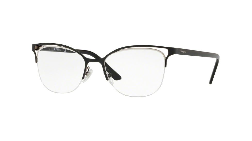 Vogue VO4087 Eyeglass Frames 352-51 - Black/Silver Frame