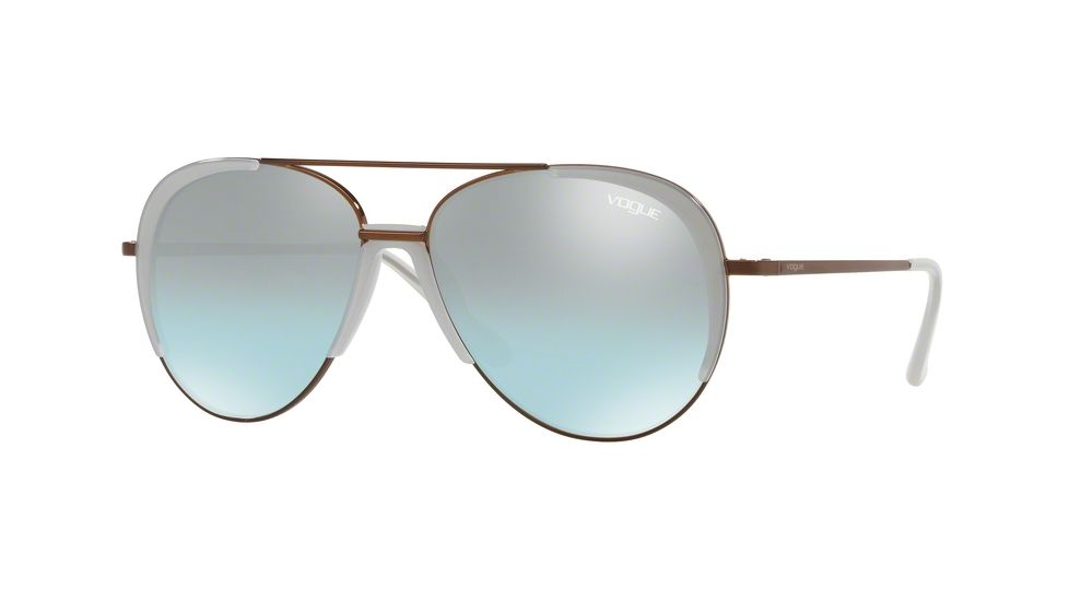 Vogue VO4097S Progressive Prescription Sunglasses VO4097S-50747C-58 - Lens Diameter 58 mm, Frame Color Copper
