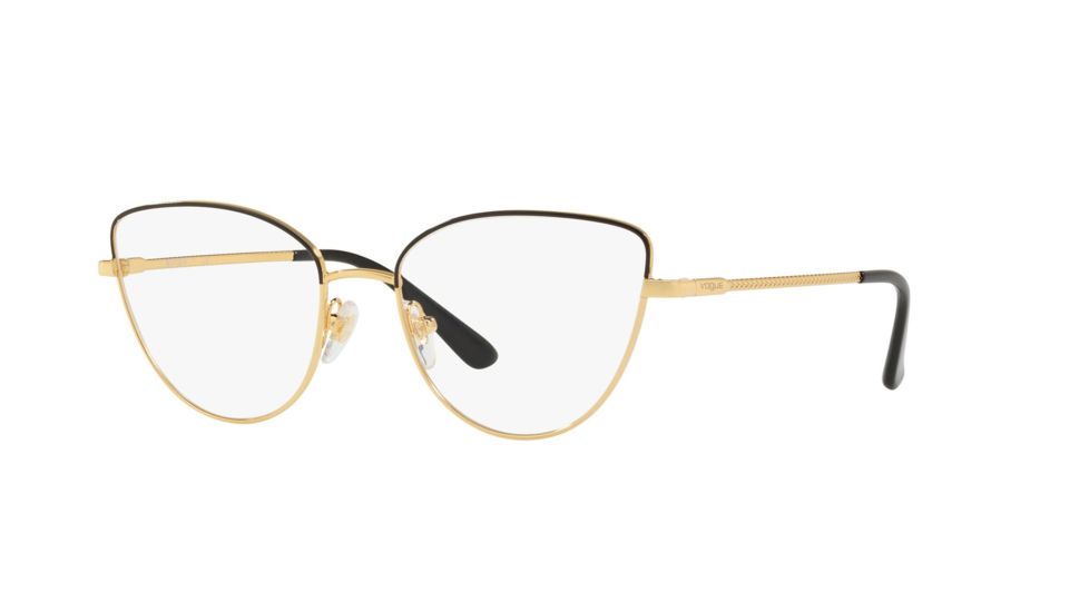 Vogue VO4109 Bifocal Prescription Eyeglasses, 51mm, Gold / Black, VO4109-280-51-BI