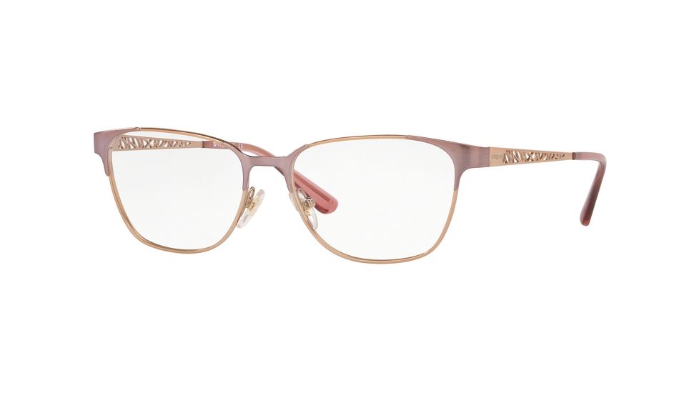 Vogue VO4119 Eyeglass Frames 5104-51 - Rose Gold/Brushed Pink