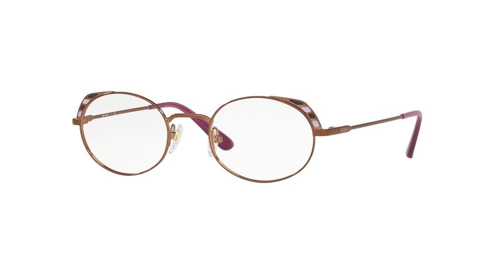 Vogue VO4132 Prescription Eyeglasses, 48mm, Copper, VO4132-5074-48-SV