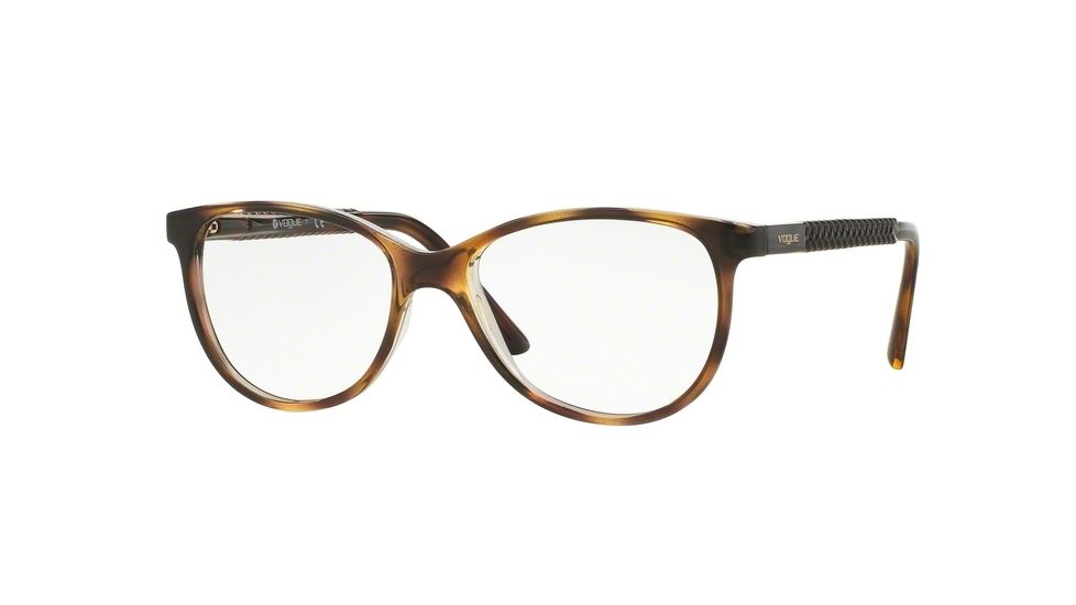 Vogue VO5030 Bifocal Prescription Eyeglasses 1916-51 - Top Havana/Transparent Frame