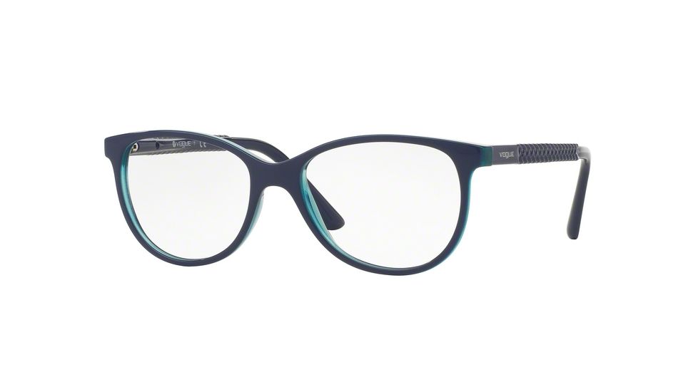 Vogue VO5030 Bifocal Prescription Eyeglasses 2383-51 - Top Bluette/Azure Trasp Frame