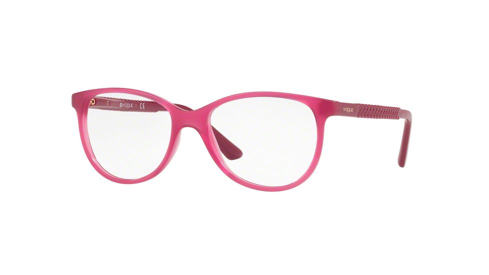 Vogue VO5030 Bifocal Prescription Eyeglasses, 53mm, Opal Raspberry, VO5030-2610-53-BI