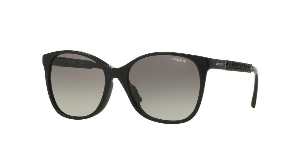Vogue VO5032SF Single Vision Prescription Sunglasses VO5032SF-W44-11-54 - Lens Diameter 54 mm, Frame Color Black