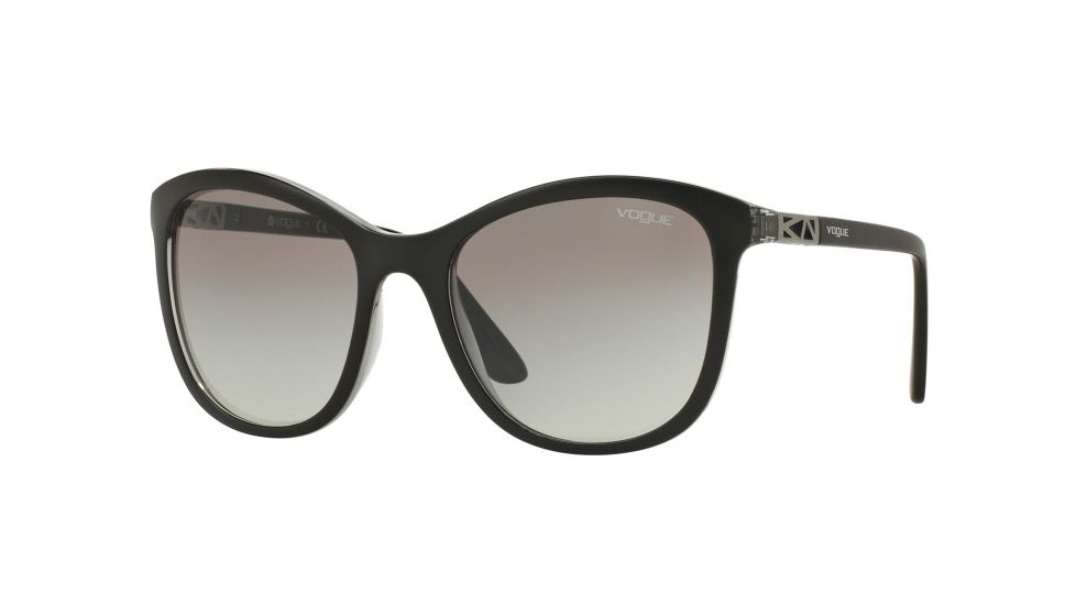 Vogue VO5033S Bifocal Prescription Sunglasses VO5033S-238511-54 - Lens Diameter 54 mm, Frame Color Top Matte Black/grey Transp