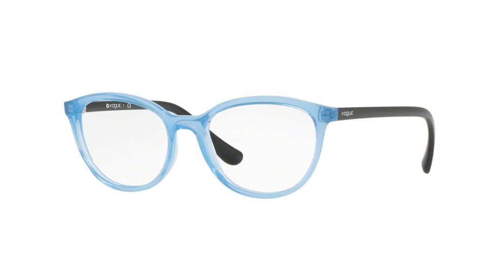 Vogue VO5037 Eyeglass Frames 2489-53 - Transparent Blue Frame