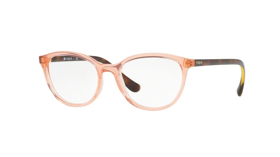 Vogue VO5037 Eyeglass Frames 2491-53 - Transparent Coral Frame