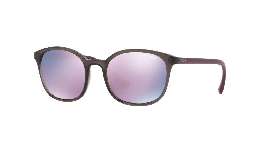 Vogue VO5051S Single Vision Prescription Sunglasses VO5051S-19055R-52 - Lens Diameter 52 mm, Frame Color Opal Grey