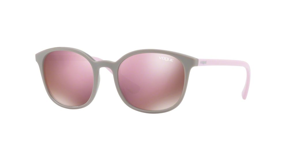 Vogue VO5051S Single Vision Prescription Sunglasses VO5051S-25385R-52 - Lens Diameter 52 mm, Frame Color Grey