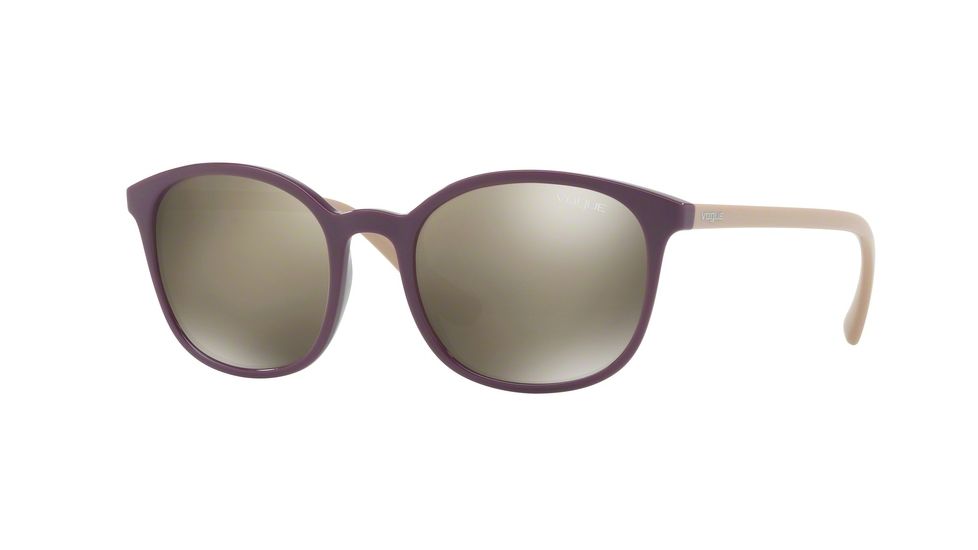 Vogue VO5051S Single Vision Prescription Sunglasses VO5051S-25395A-52 - Lens Diameter 52 mm, Frame Color Violet
