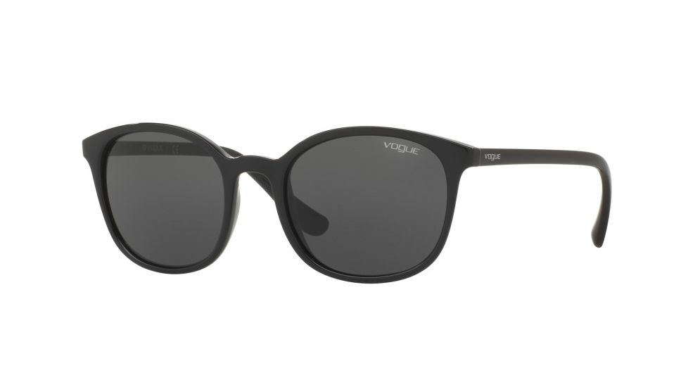 Vogue VO5051S Single Vision Prescription Sunglasses VO5051S-W44-87-52 - Lens Diameter 52 mm, Frame Color Black