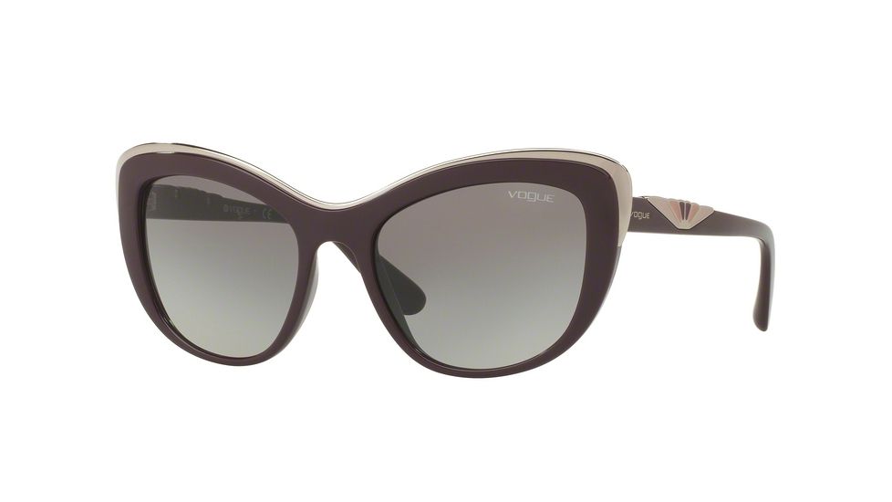 Vogue VO5054S Single Vision Prescription Sunglasses VO5054S-241811-53 - Lens Diameter 53 mm, Frame Color Violet