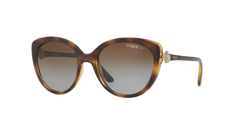 Vogue VO5060S Single Vision Prescription Sunglasses VO5060S-W656T5-53 - Lens Diameter 53 mm, Frame Color Havana