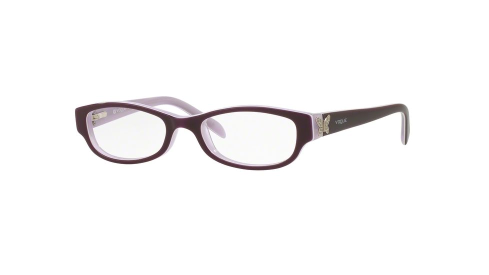 Vogue VO5082 Eyeglass Frames 2434-45 - Top Plum/lavander Frame